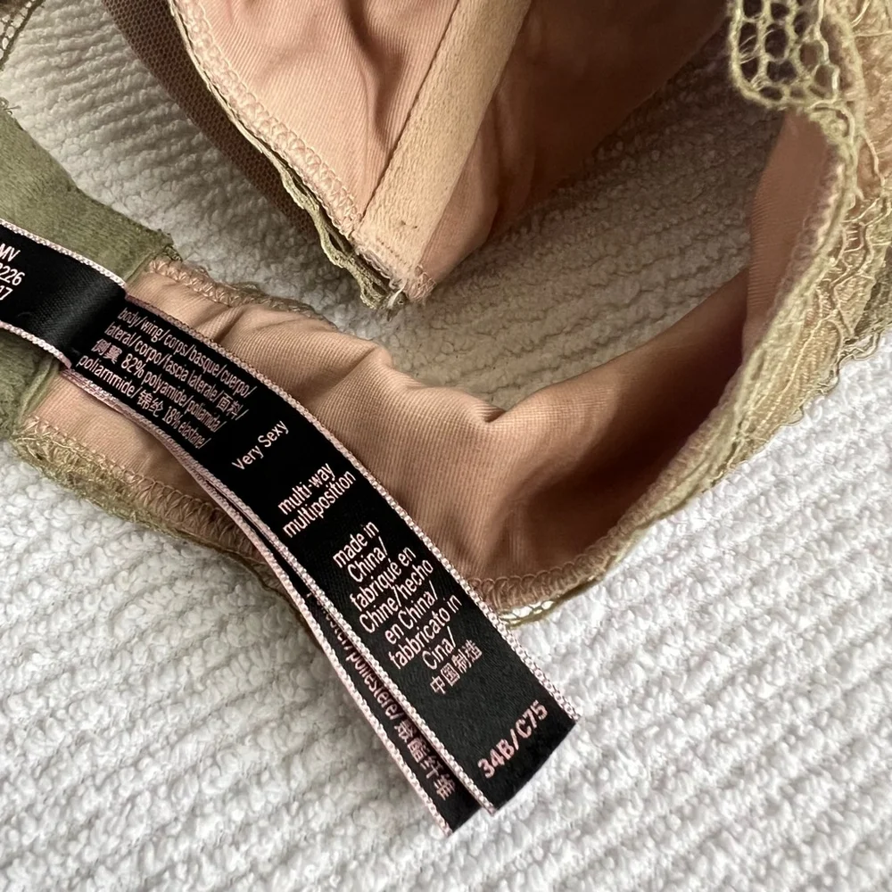 Women's Victoria's Secret Green Bra 34B/C75